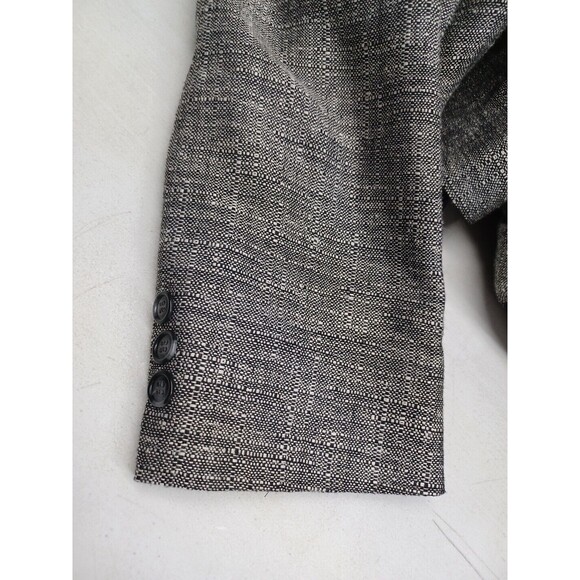 The Mens Store Mens Gray Blazer Jacket Sports Coat 42 XT Linen Blend - Picture 5 of 8